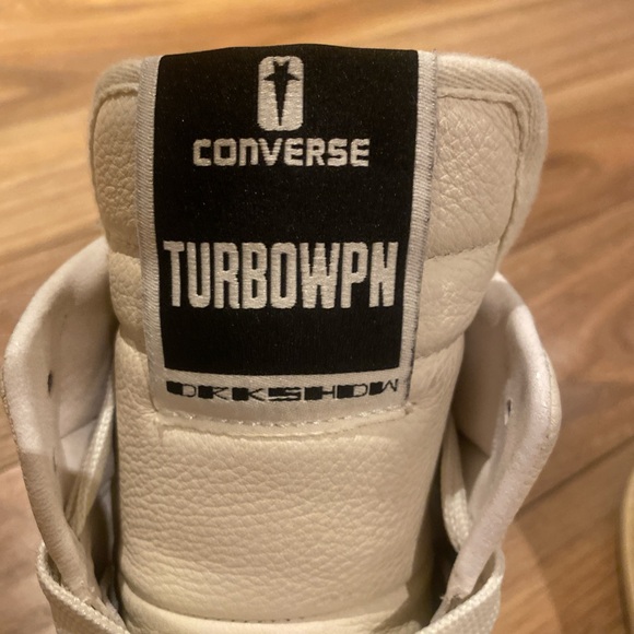 Rick Owens Drkshdw x Converse Turbowpn high top sneakers - Picture 5 of 5